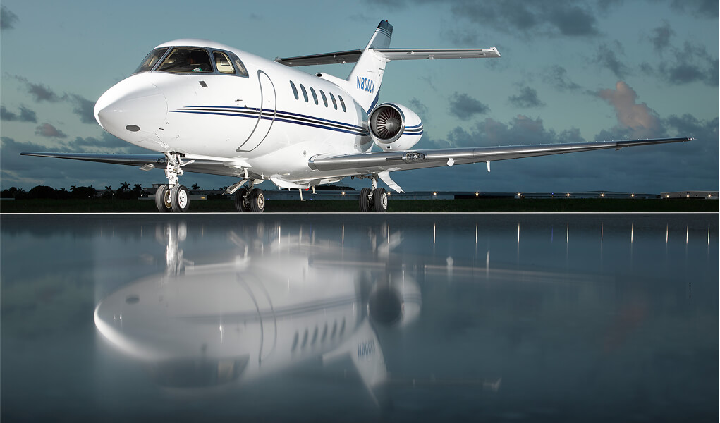 Image of jet on tarmac